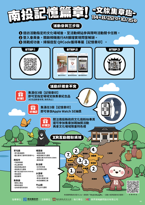 南投記憶篇章！文旅集章趣